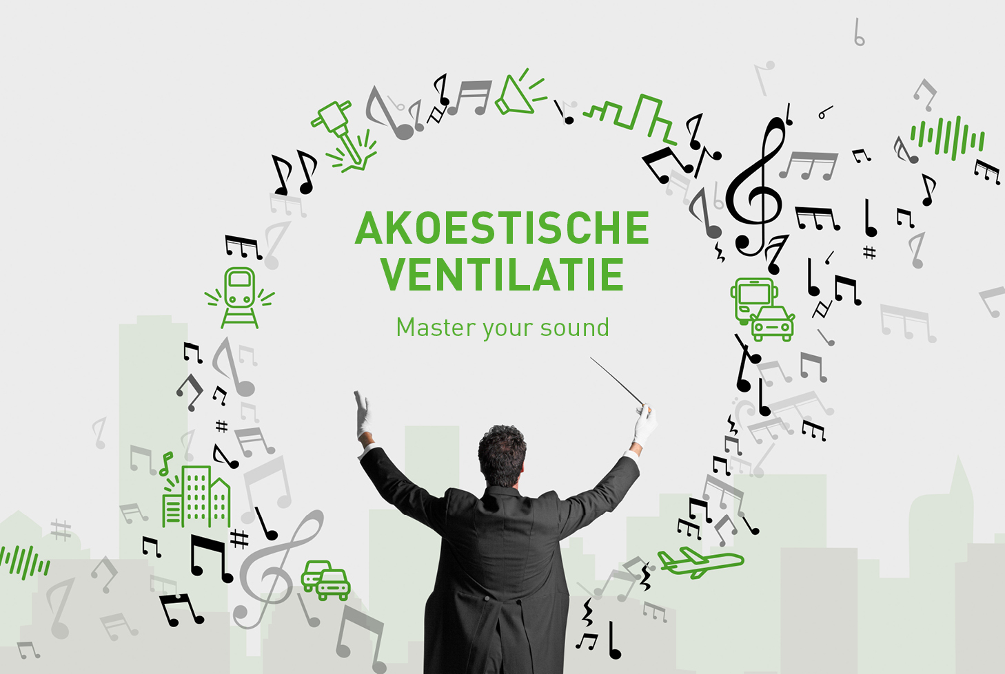 Master your sound met DUCO's geluiddempende ventilatie